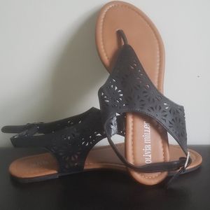 Black sandals